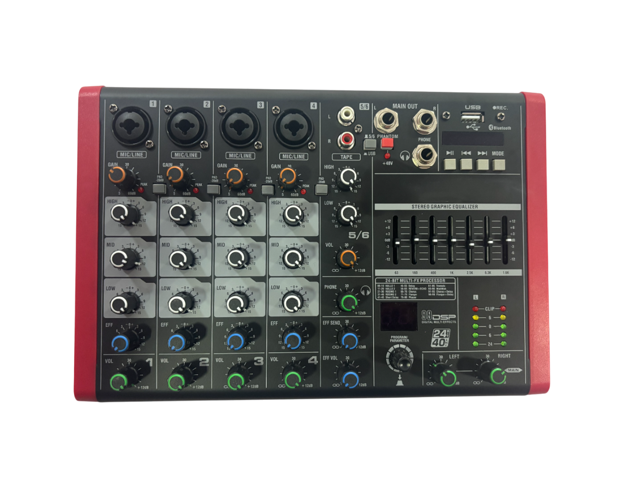MIXER 6 CANALES – foto 1